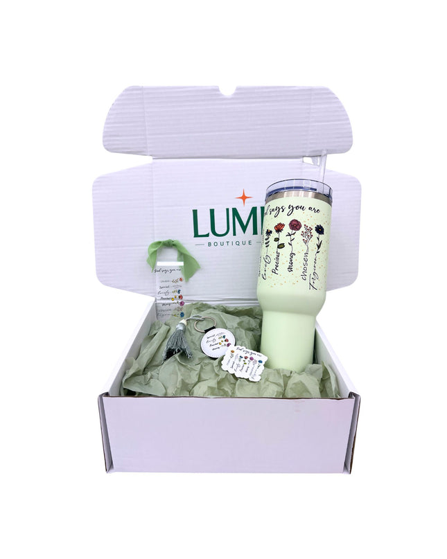 Lumi Boutique product in a box with a white background