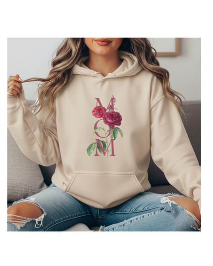 Floral MOM – Minimal Hoodie