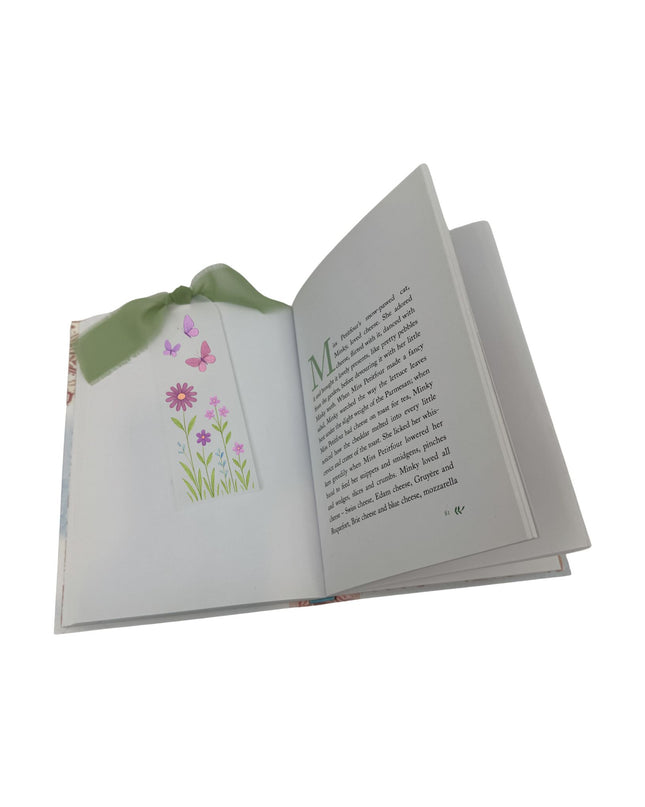 Bookmarl floral design 