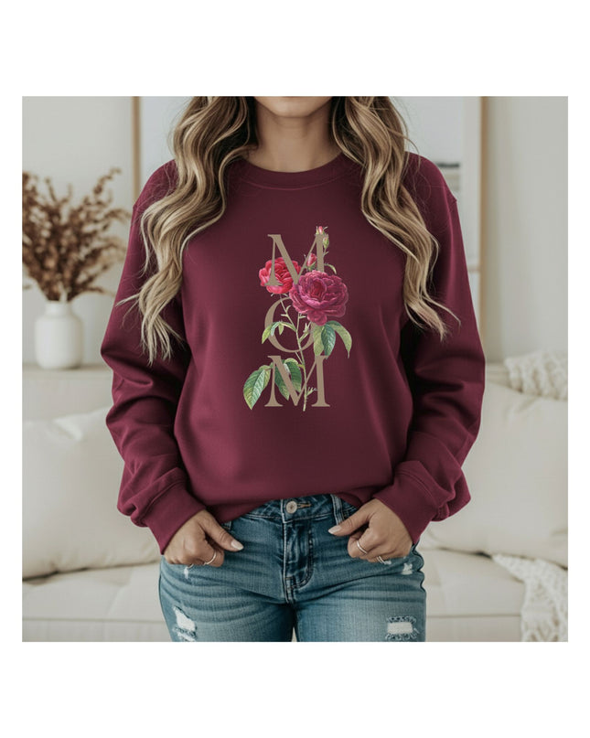 Floral MOM – Minimal Sweatshirt