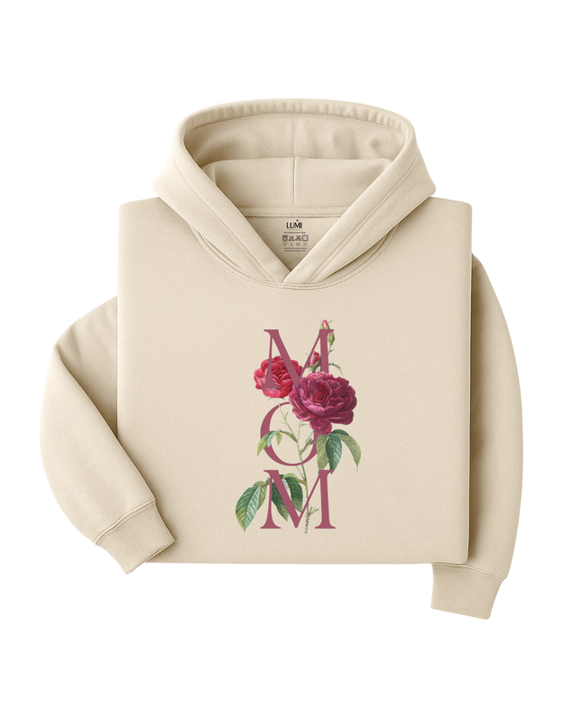 Floral MOM – Minimal Hoodie