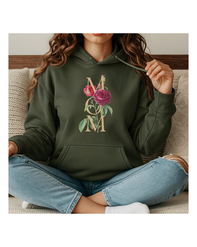 Floral MOM – Minimal Hoodie