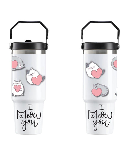 Cute Cat Love — Tumbler 30oz