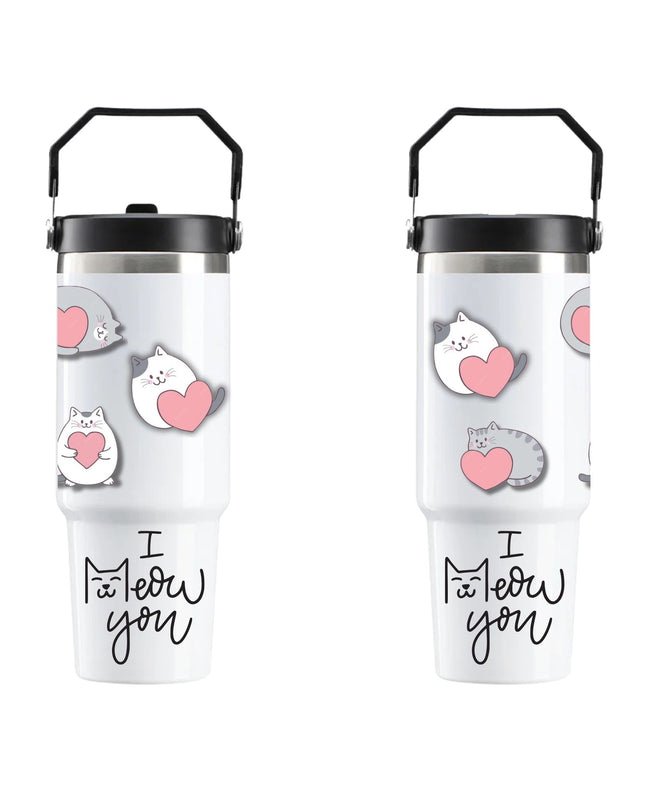 Cute Cat Love — Tumbler 30oz