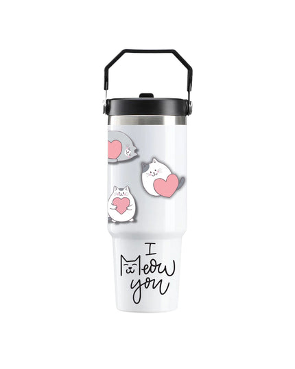 Cute Cat Love — Tumbler 30oz