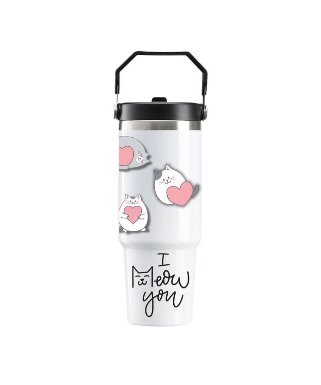 Cute Cat Love — Tumbler 30oz