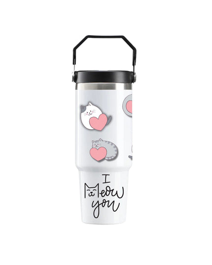 Cute Cat Love — Tumbler 30oz