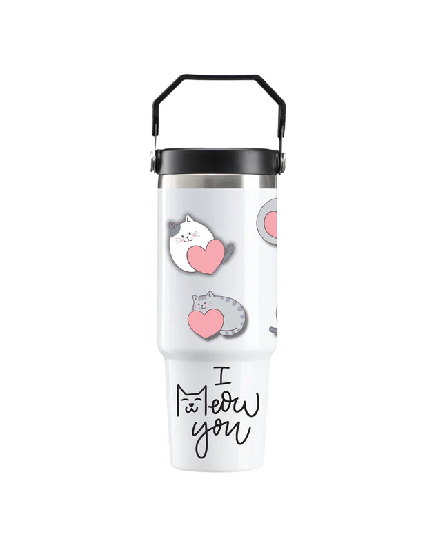 Cute Cat Love — Tumbler 30oz