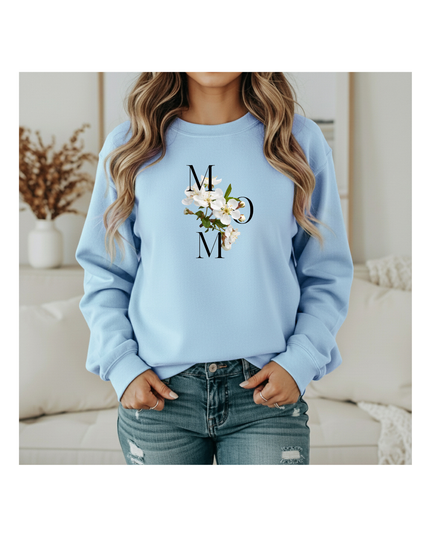 Floral MOM – Minimal Sweatshirt