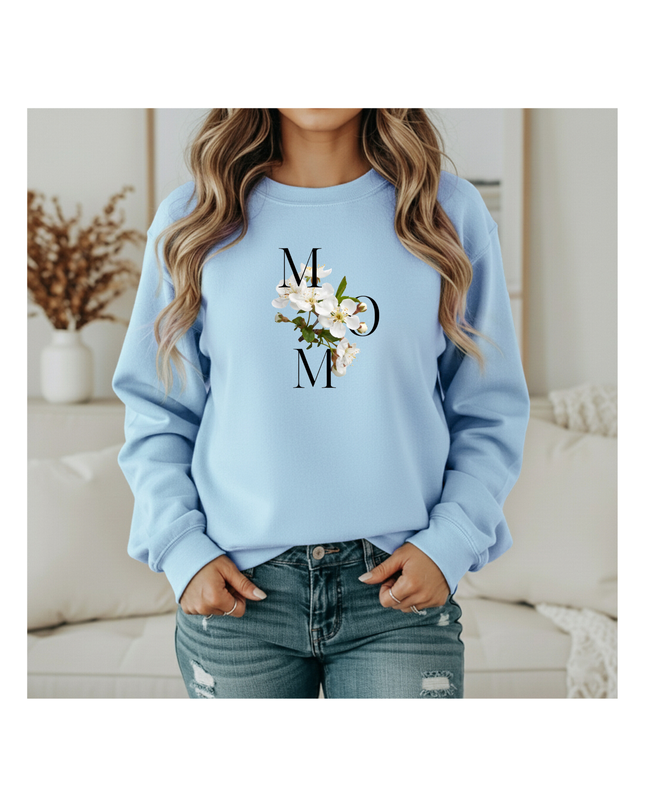 Floral MOM – Minimal Sweatshirt