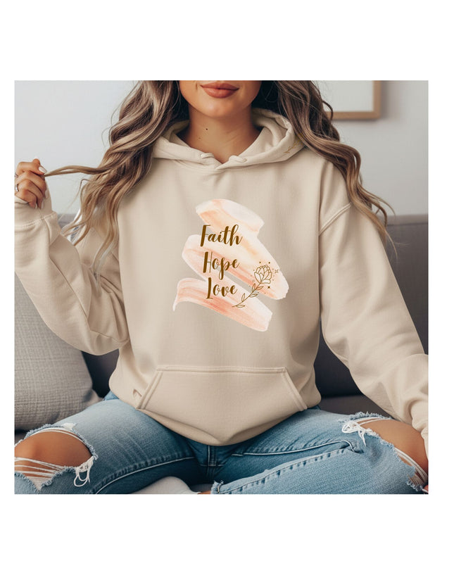 Faith. Hope. Love. — Everyday Inspiration Hoodie