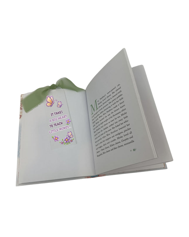 Teacher Bookmark – “It Takes a Big Heart to Teach Little Minds” | Thoughtful Teacher Gift