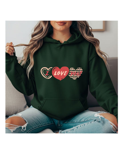 A declaration of love: I love you - Hoodie