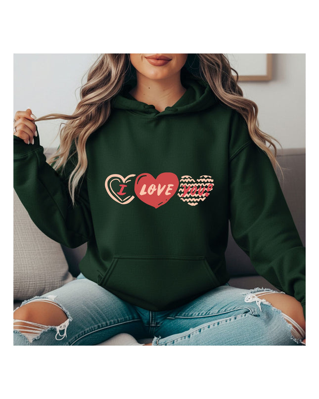 A declaration of love: I love you - Hoodie