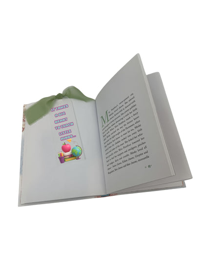 Teacher Bookmark – “It takes a big heart to teach little minds...” | Thoughtful Teacher Gift