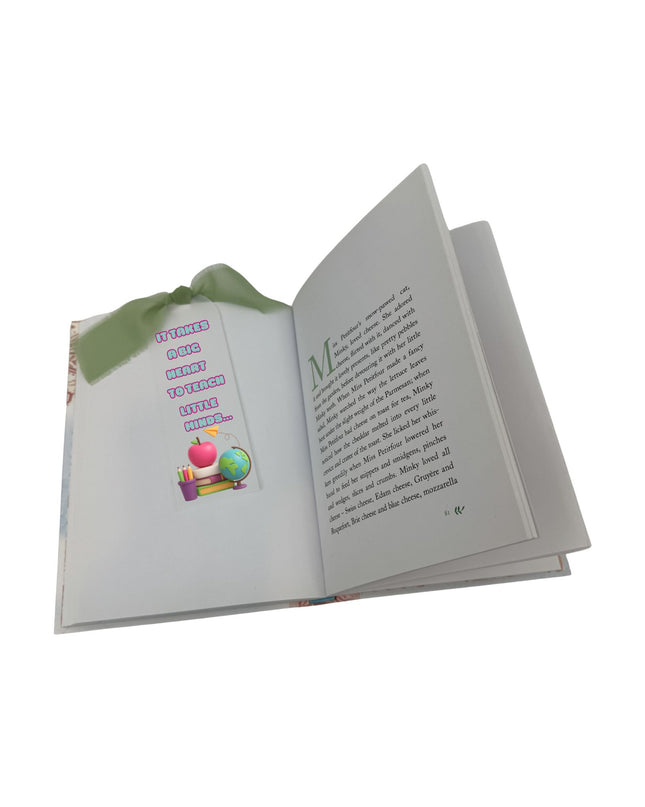 Teacher Bookmark – “It takes a big heart to teach little minds...” | Thoughtful Teacher Gift