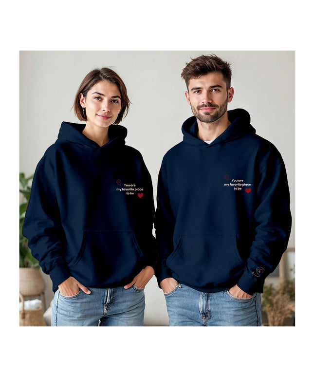 My Favorite Place — Minimal Love Hoodie