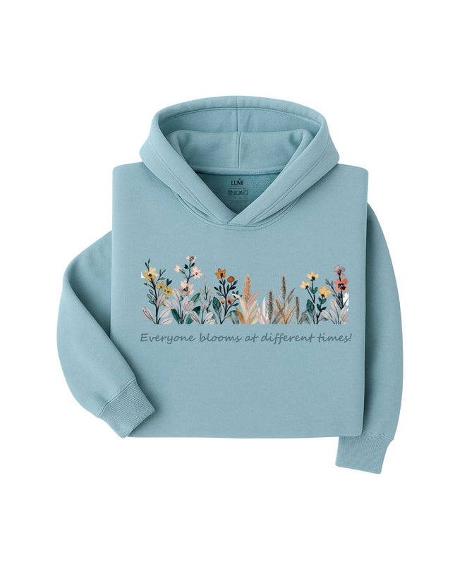 Bloom Every Day — Floral Crewneck Hoodie