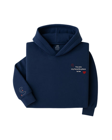 My Favorite Place — Minimal Love Hoodie