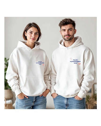 My Favorite Place — Minimal Love Hoodie