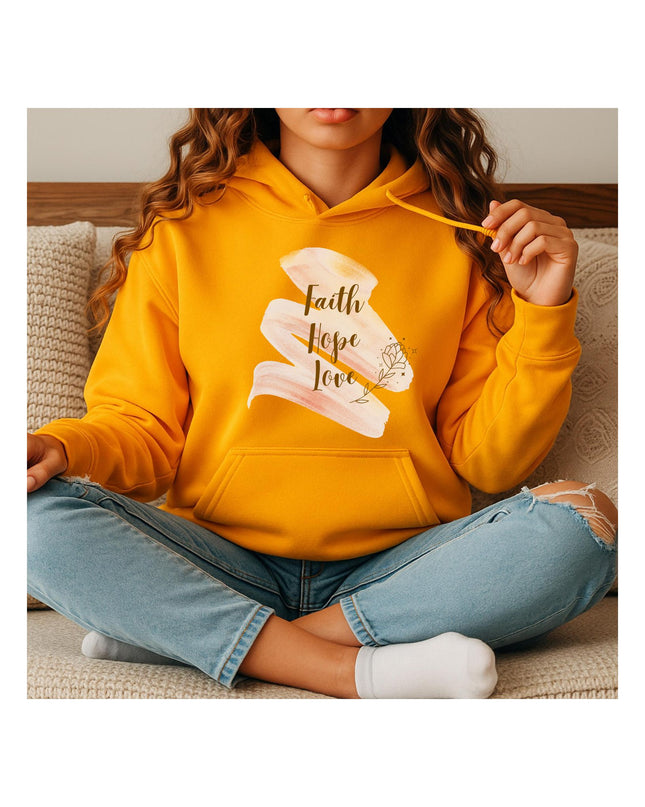 Faith. Hope. Love. — Everyday Inspiration Hoodie