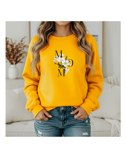 Floral MOM – Minimal Sweatshirt