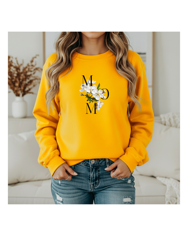Floral MOM – Minimal Sweatshirt