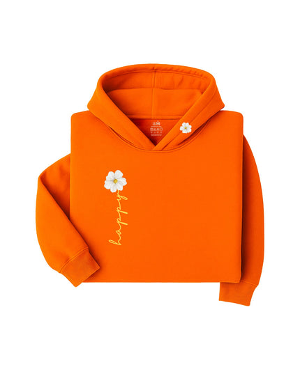 Golden Bloom – Minimal Love Hoodie