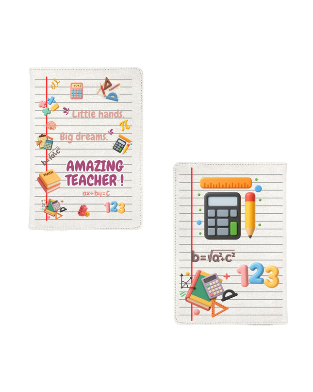 Teacher Notebook – “Little hands. Big dreams. Amazing teacher.” | Personalized Gift for Teachers