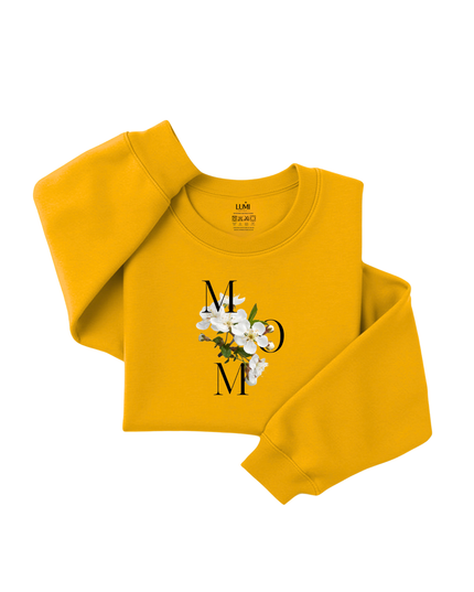 Floral MOM – Minimal Sweatshirt