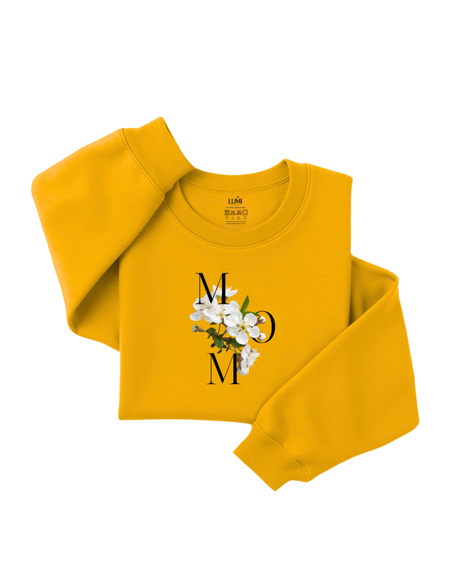 Floral MOM – Minimal Sweatshirt