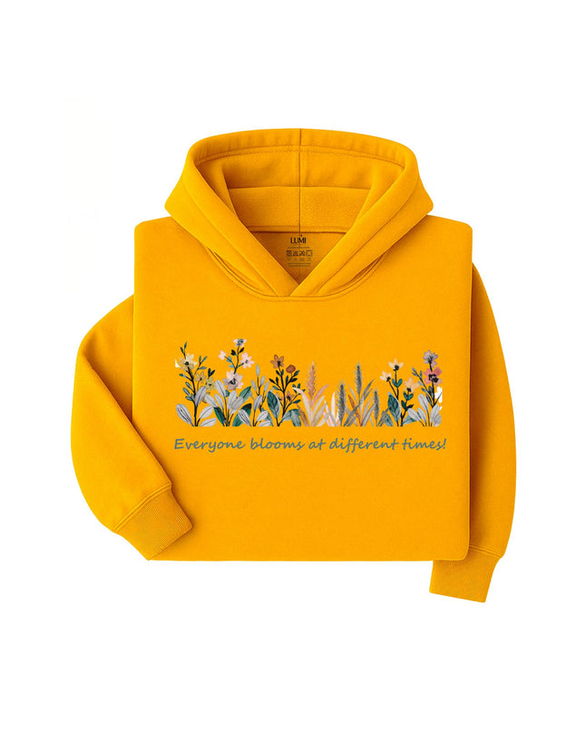 Bloom Every Day — Floral Crewneck Hoodie