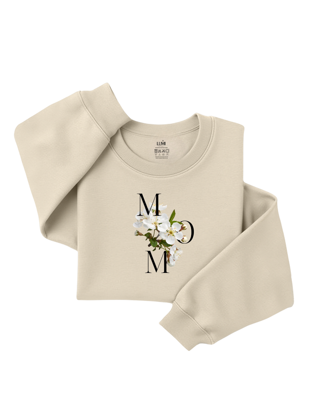 Floral MOM – Minimal Sweatshirt