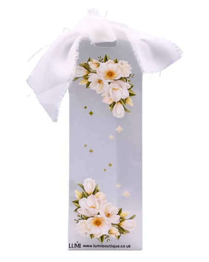 Bookmark with a Floral design.