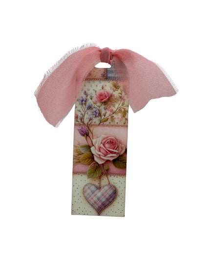 bookmark with floral design 