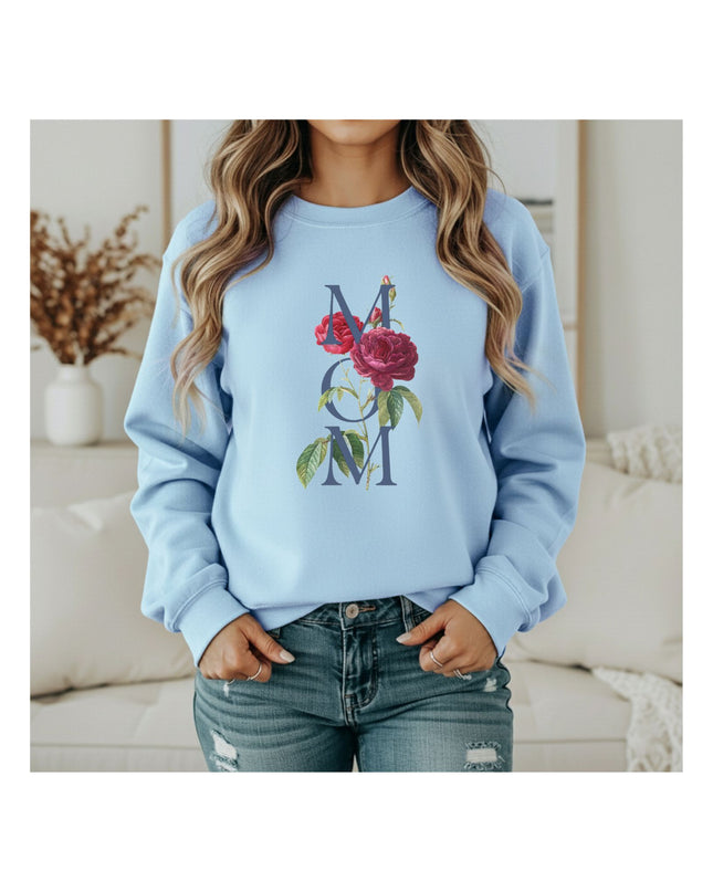 Floral MOM – Minimal Sweatshirt